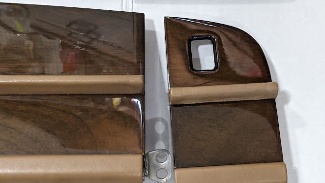 BENTLEY MULSANNE S VENEER WOOD PANEL DASHBOARD WITH GLOVE BOX LID