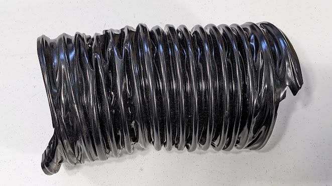 FERRARI 308 PARTS  GTS CENTER A/C VENT DUCT hose 60133204