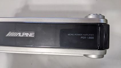 Alpine PDX-1.600 Car Audio Digital Power Amplifier 2 Channel TESTED