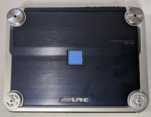 Alpine PDX-4.100 Car Audio Digital Power Amplifier 4 Channel TESTED