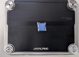 Alpine PDX-1.600 Car Audio Digital Power Amplifier 2 Channel TESTED