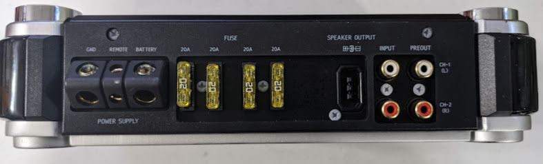 Alpine PDX-1.600 Car Audio Digital Power Amplifier 2 Channel TESTED