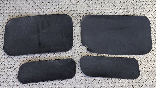 FERRARI 456 PART TRUNK lid INSULATION LINERS 63494800 63494900 63495000 63495100