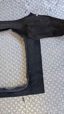 FERRARI 456 PART TRUNK BLACK FLOOR LINER CARPET 65419090