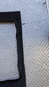 FERRARI 456 PART TRUNK BLACK FLOOR LINER CARPET 65419090