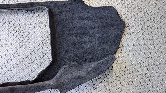FERRARI 456 PART TRUNK BLACK FLOOR LINER CARPET 65419090