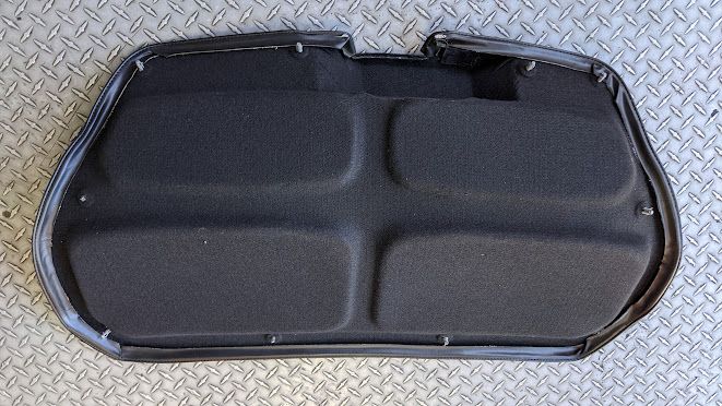 FERRARI 456 PART TRUNK LID LINER BLACK 65672490