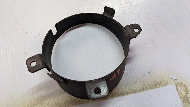 FERRARI 456M FRONT FOG LIGHT BASE BRACKET LEFT  65682200