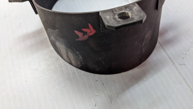 FERRARI 456M FRONT FOG LIGHT BASE BRACKET RIGHT 65682100