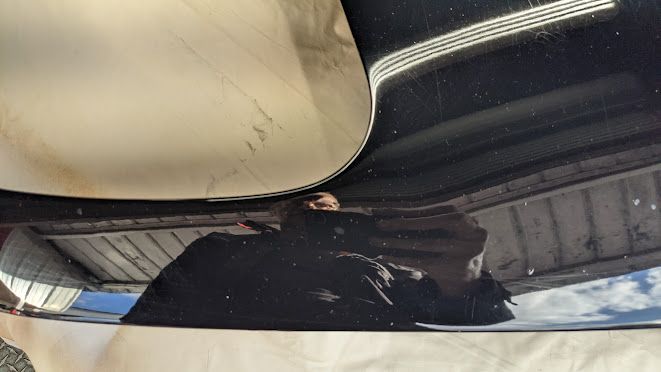 FERRARI 456 FRONT HOOD CARBON FIBER, NO ACCIDENT BLACK NERO  65285000