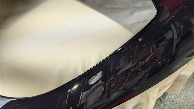FERRARI 456 FRONT HOOD CARBON FIBER, NO ACCIDENT BLACK NERO  65285000