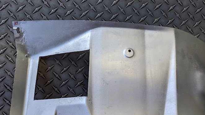 FERRARI 456 REAR BUMPER RIGHT EXHAUST INSULATION SHIELD