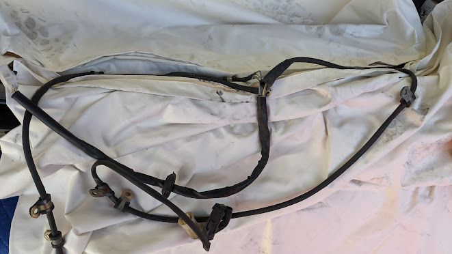 FERRARI 456 REAR BUMPER WIRING HARNESS SIDE AND LICENSE LIGHTS