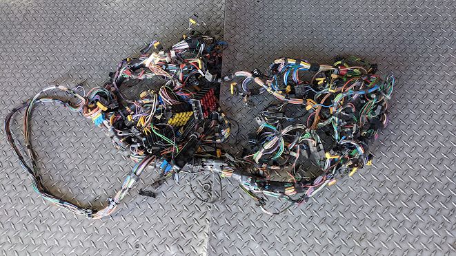 ROLLS ROYCE SILVER SPUR BENTLEY MULSANNE UNDERDASH WIRING HARNESS