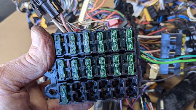 ROLLS ROYCE SILVER SPUR BENTLEY MULSANNE UNDERDASH WIRING HARNESS
