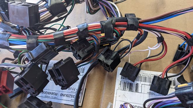 ROLLS ROYCE SILVER SPUR BENTLEY MULSANNE UNDERDASH WIRING HARNESS