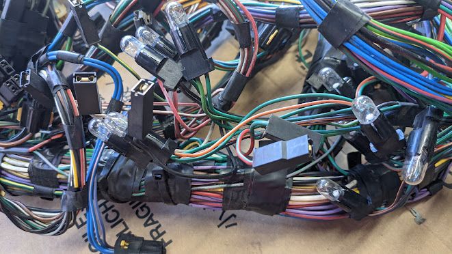 ROLLS ROYCE SILVER SPUR BENTLEY MULSANNE UNDERDASH WIRING HARNESS