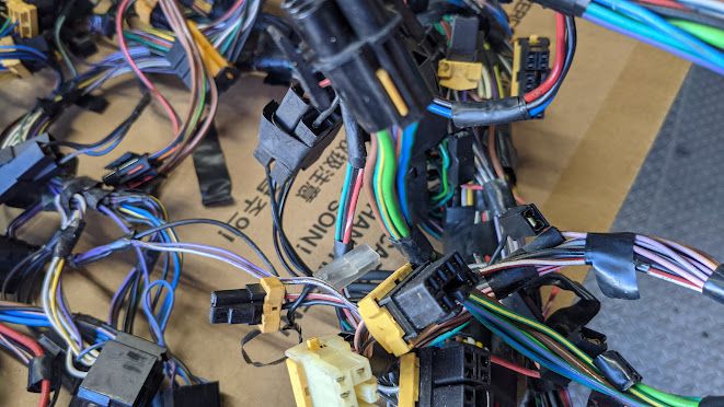 ROLLS ROYCE SILVER SPUR BENTLEY MULSANNE UNDERDASH WIRING HARNESS