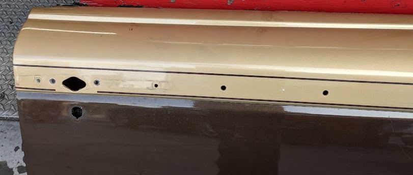 65 to 80 ROLLS ROYCE SILVER SHADOW RIGHT FRONT DOOR SHELL