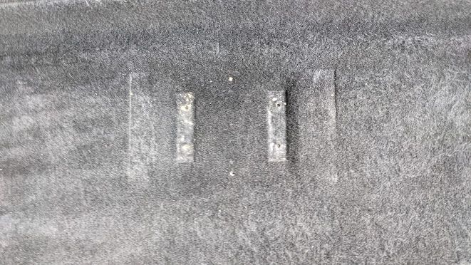 FERRARI 360 SPIDER PARTS IN TRUNK FLOOR CARPET BLACK 65301400