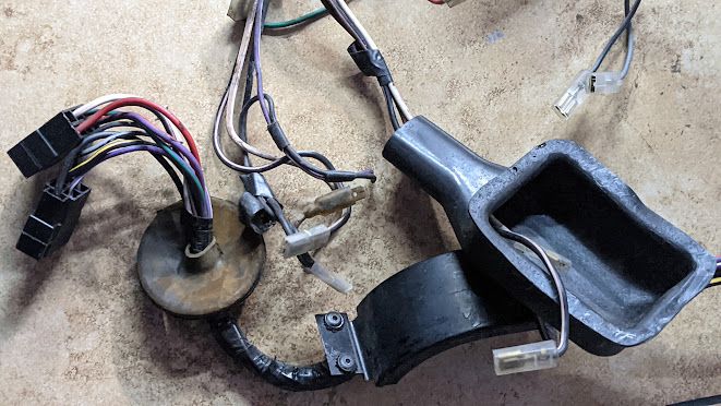 ROLLS ROYCE SILVER SHADOW II RIGHT FRONT DOOR  WIRING HARNESS LOOM  PRE OWNED