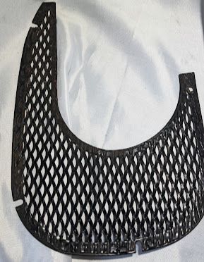 FERRARI 360 spider REAR BUMPER LEFT GRILLE 65006400