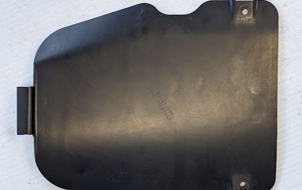 FERRARI 360 SPIDER PARTS RIGHT FRONT WHEEL MUD COVER DOOR 65522300