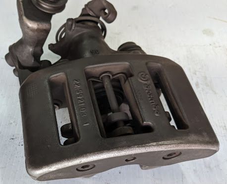 FERRARI 360 SPIDER modena PART ONE REAR LEFT EMERGENCY PARKING BRAKE CALIPER 228021 BLACK