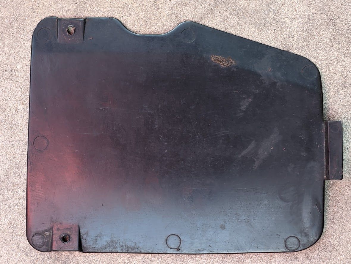 FERRARI 360 SPIDER PARTS LEFT FRONT WHEEL MUD COVER DOOR 65522400 PRE OWNED