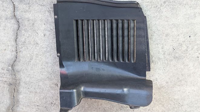 FERRARI 360 SPIDER PARTS  LEFT REAR WHEEL GRAVEL GUARD 63266200