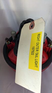 FERRARI 360 SPIDER PARTS RIGHT OUTER TAIL LIGHT ASSEMBLY USA 157522