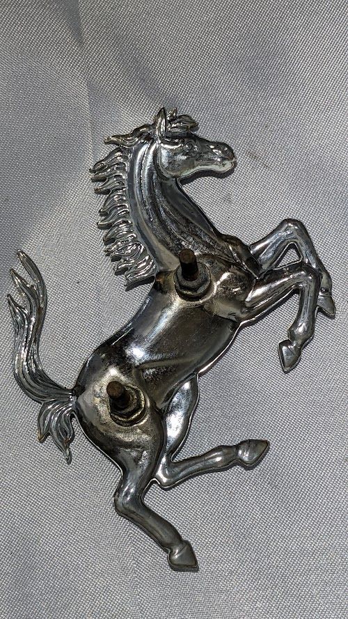 FERRARI 360 PARTS Ferrari Cavallino rampante REAR HORSE 64865600 120MM