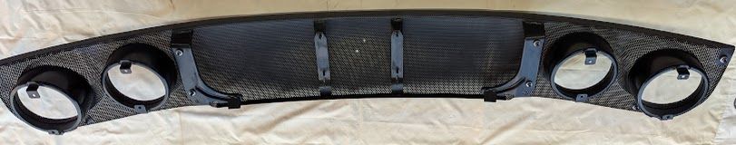 FERRARI 360 spider REAR CHALLENGE GRILLE OEM 65919700