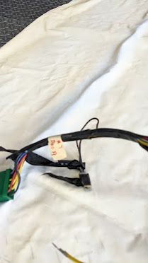 FERRARI 308 GTSi RIGHT DOOR WIRING HARNESS
