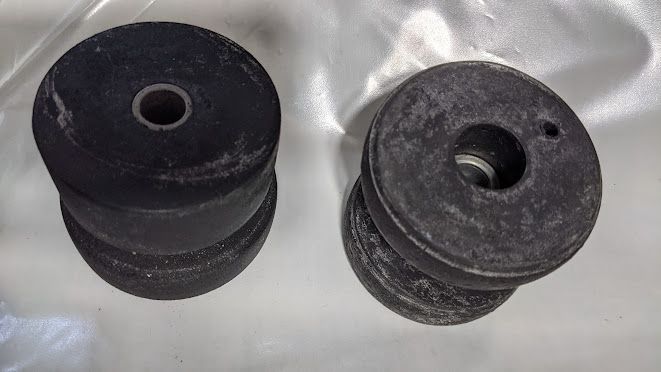 Rolls Royce Silver Spur Corniche rear shock(one) BUSHING KIT , PRE OWNED