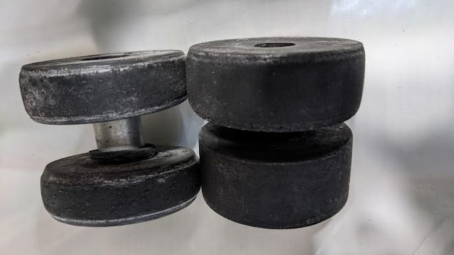 Rolls Royce Silver Spur Corniche rear shock(one) BUSHING KIT , PRE OWNED
