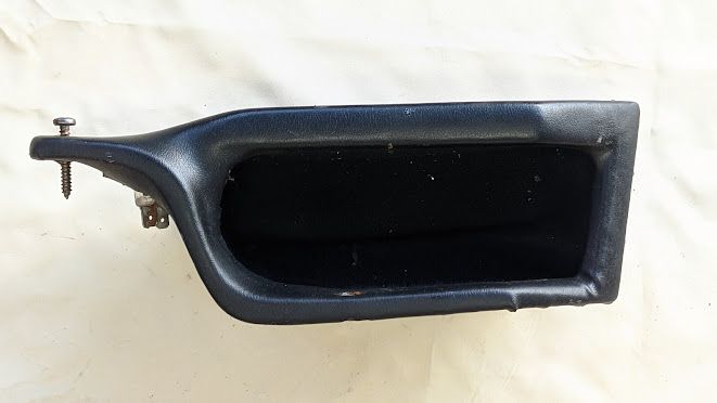 FERRARI 308 GTSi INTERIOR part BLACK UNDER DASHBOARD LEFT POCKET 60752300