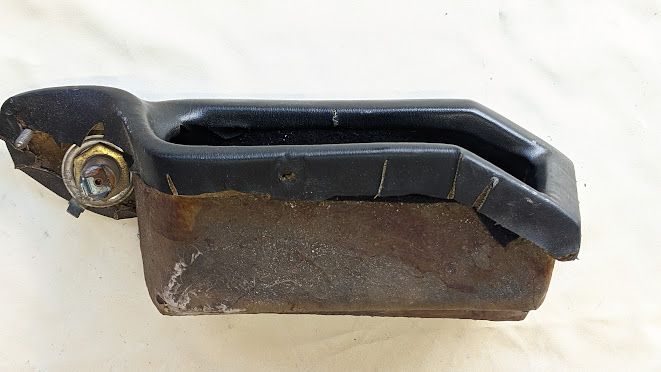FERRARI 308 GTSi INTERIOR part BLACK UNDER DASHBOARD LEFT POCKET 60752300