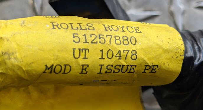 ROLLS ROYCE SILVER SPUR BENTLEY CENTER CONSOLE LOOM UT10478