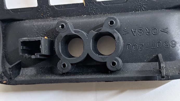 FERRARI 360 SPIDER PARTS DASH SWITCHES HOLDER 65077200