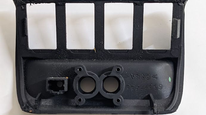 FERRARI 360 SPIDER PARTS DASH SWITCHES HOLDER 65077200