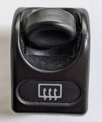 FERRARI 456 PARTS REAR DEFROSTER  BUTTON SWITCH 180682