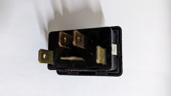 FERRARI 456 PARTS FOG LIGHT SELECTOR  BUTTON SWITCH 180685