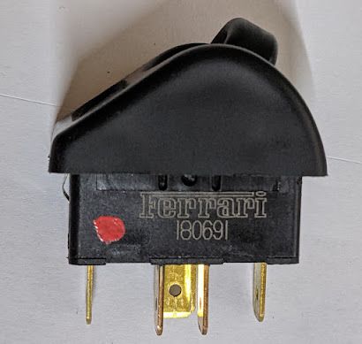 Ferrari 456 REAR DOME LAMP CONTROL SWITCH 180691