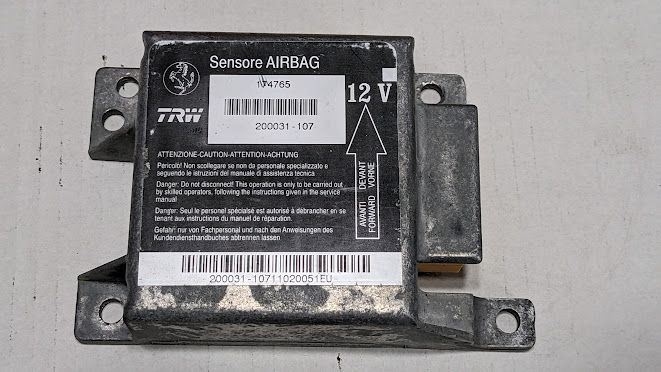 Ferrari 456 PART SEAT BELT CONTROL UNIT  174765