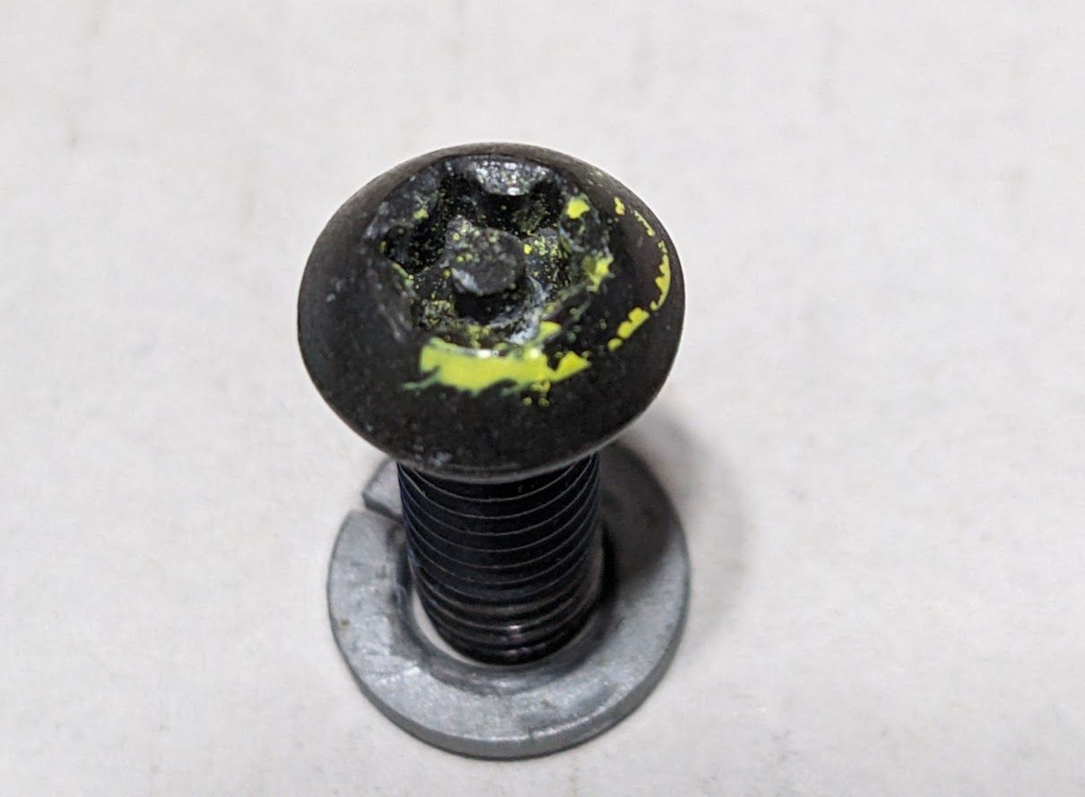 Ferrari 456 PART SEAT BELT CONTROL UNIT FASTENING BOLT 64882800 SCREW