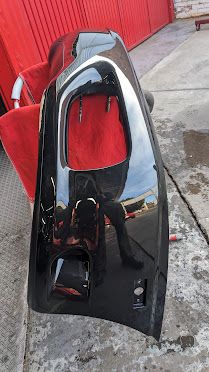 FERRARI 360 SPIDER PARTS FRONT BUMPER nero daytona 65005310