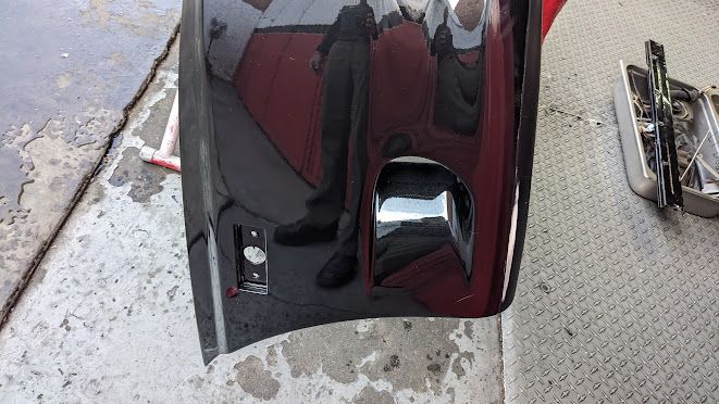 FERRARI 360 SPIDER PARTS FRONT BUMPER nero daytona 65005310