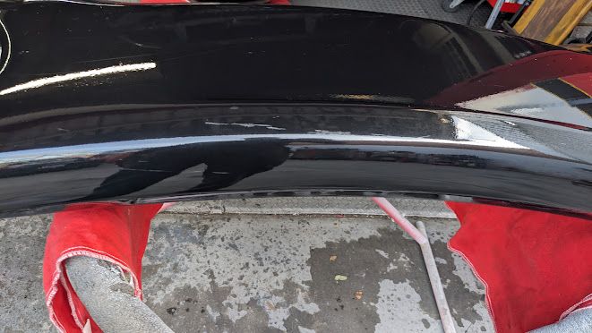 FERRARI 360 SPIDER PARTS FRONT BUMPER nero daytona 65005310