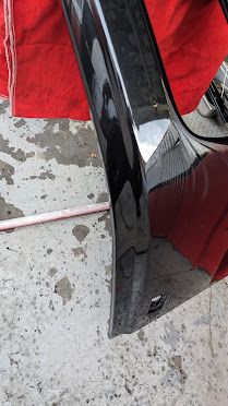FERRARI 360 SPIDER PARTS FRONT BUMPER nero daytona 65005310
